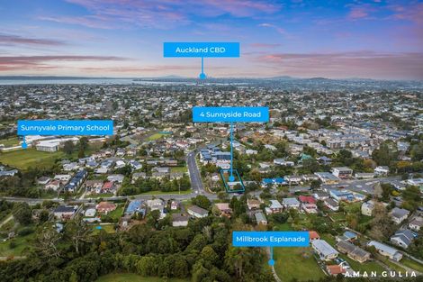 Photo of property in 4 Sunnyside Road, Sunnyvale, Auckland, 0612