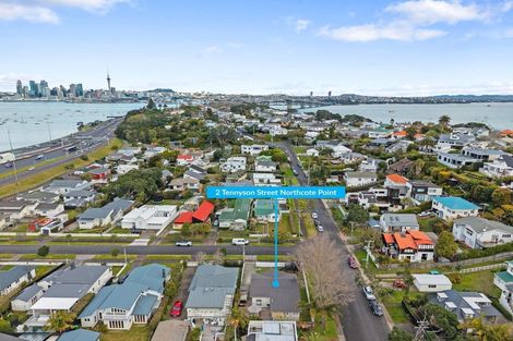 Photo of property in 1/2 Tennyson Street, Northcote Point, Auckland, 0627
