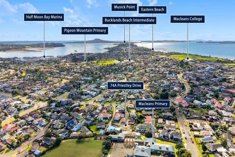 Photo of property in 74a Priestley Drive, Bucklands Beach, Auckland, 2014