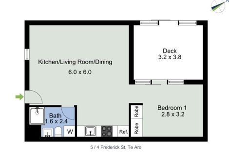 Photo of property in First House Apartments, 5/4 Frederick Street, Te Aro, Wellington, 6011