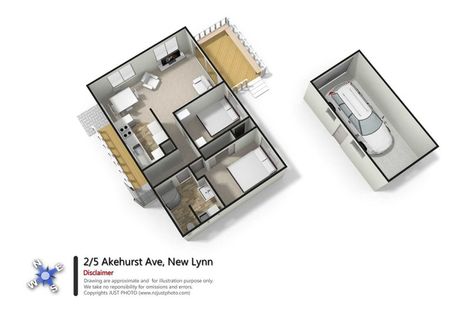 Photo of property in 2/5 Akehurst Avenue, New Lynn, Auckland, 0600