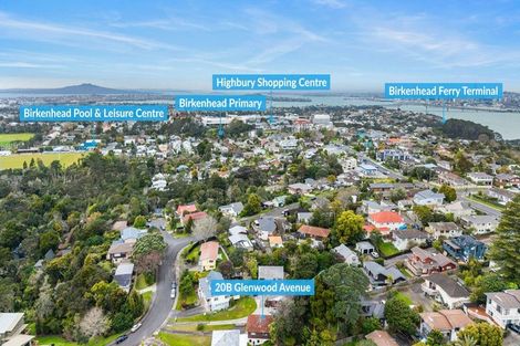 Photo of property in 2/20 Glenwood Avenue, Birkenhead, Auckland, 0626