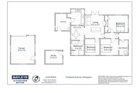 Photo of property in 15 Roberts Avenue, Aramoho, Whanganui, 4500