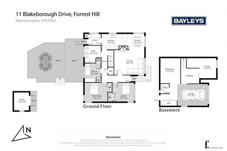 Photo of property in 11 Blakeborough Drive, Forrest Hill, Auckland, 0620