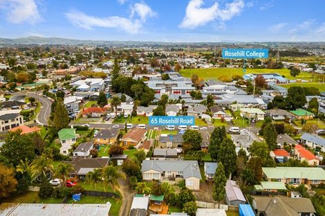 Photo of property in 65 Rosehill Drive, Rosehill, Papakura, 2113