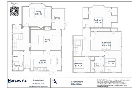 Photo of property in 4 Kent Road, Saint Johns Hill, Whanganui, 4501