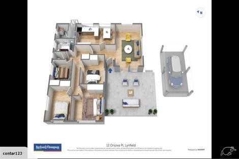 Photo of property in 12 Orsova Place, Lynfield, Auckland, 1042