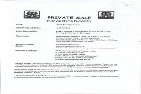 Photo of property in 2/37 Hinemoa Avenue, Taupo, 3330