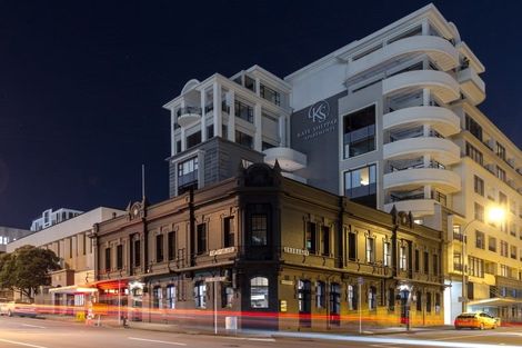 Photo of property in Kate Sheppard Apartments, 5g/42 Molesworth Street, Thorndon, Wellington, 6011