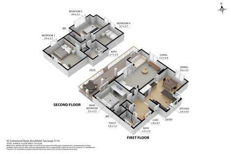 Photo of property in 43 Sutherland Road, Brookfield, Tauranga, 3110