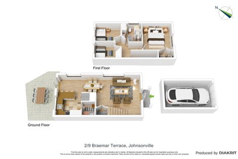 Photo of property in 2/9 Braemar Terrace, Johnsonville, Wellington, 6037