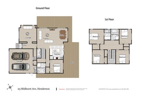 Photo of property in 23 Midhurst Avenue, Henderson, Auckland, 0612