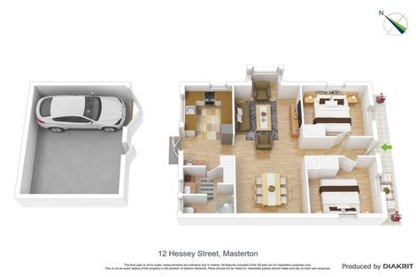 Photo of property in 12 Hessey Street, Masterton, 5810