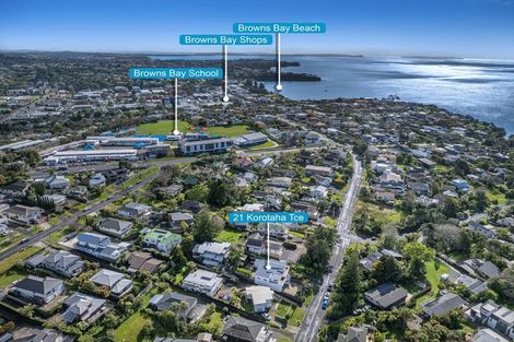 Photo of property in 21 Korotaha Terrace, Rothesay Bay, Auckland, 0630