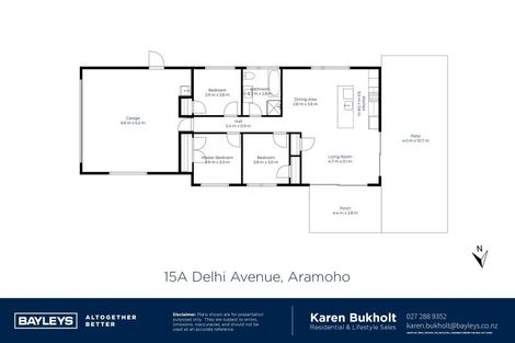 Photo of property in 15a Delhi Avenue, Aramoho, Whanganui, 4500