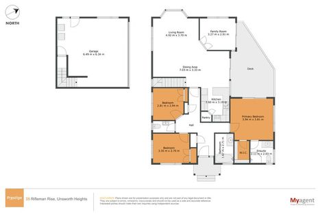 Photo of property in 35 Rifleman Rise, Unsworth Heights, Auckland, 0632