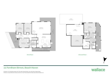 Photo of property in 11 Fordham Street, Beach Haven, Auckland, 0626