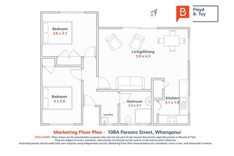 Photo of property in 110a Parsons Street, Springvale, Whanganui, 4501