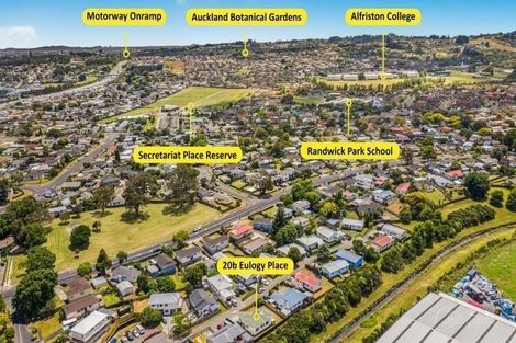 Photo of property in 2/20 Eulogy Place, Randwick Park, Auckland, 2105