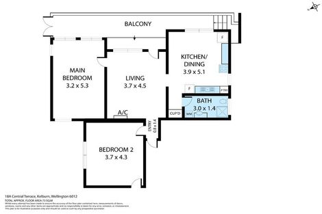 Photo of property in 18 Central Terrace, Kelburn, Wellington, 6012