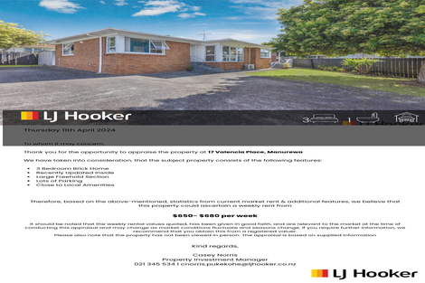 Photo of property in 17 Valencia Place, Manurewa, Auckland, 2102