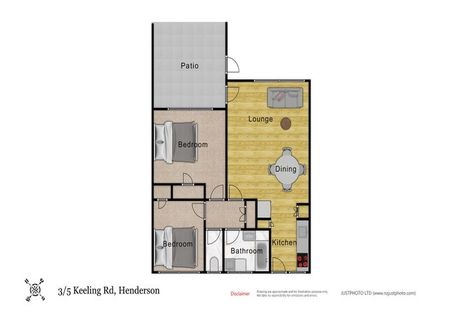 Photo of property in 3/5 Keeling Road, Henderson, Auckland, 0612