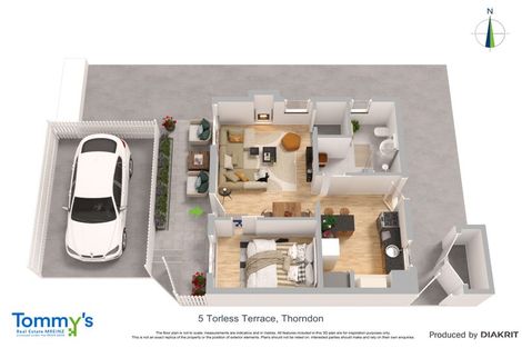 Photo of property in 5 Torless Terrace, Thorndon, Wellington, 6011