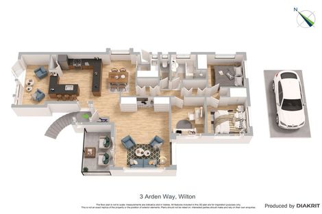 Photo of property in 3 Arden Way, Wilton, Wellington, 6012