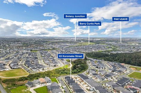 Photo of property in 63 Koromeke Street, Flat Bush, Auckland, 2019