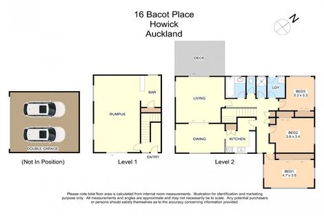 Photo of property in 16 Bacot Place, Howick, Auckland, 2014