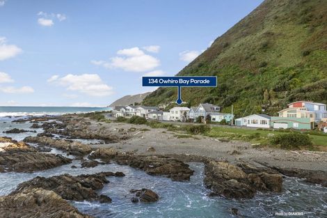 Photo of property in 134 Owhiro Bay Parade, Owhiro Bay, Wellington, 6023
