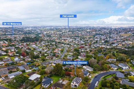 Photo of property in 4 Cyclarama Crescent, Massey, Auckland, 0614