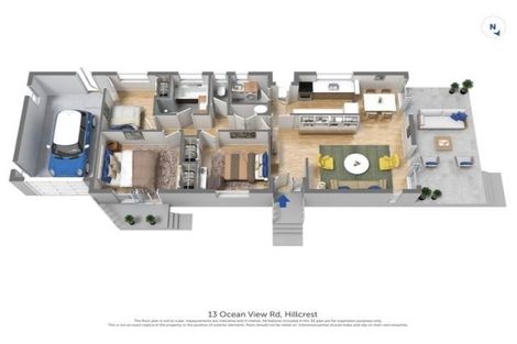 Photo of property in 2/13 Ocean View Road, Hillcrest, Auckland, 0627