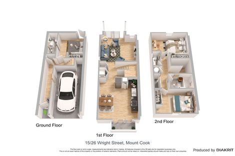 Photo of property in 15/26 Wright Street, Mount Cook, Wellington, 6021