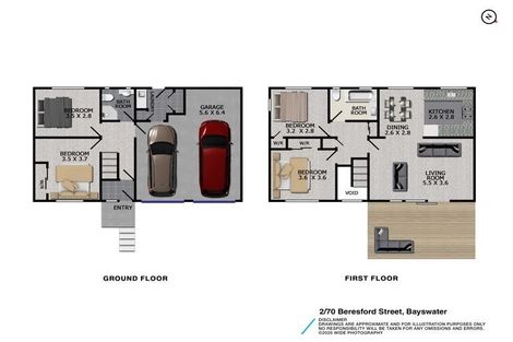 Photo of property in 2/70 Beresford Street, Bayswater, Auckland, 0622