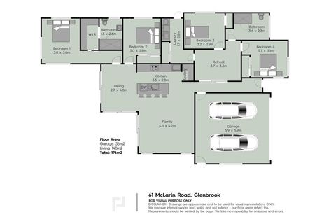 Photo of property in 61 Mclarin Road, Glenbrook, Waiuku, 2681