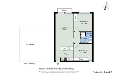 Photo of property in The Capital, 18/370 Oriental Parade, Oriental Bay, Wellington, 6011