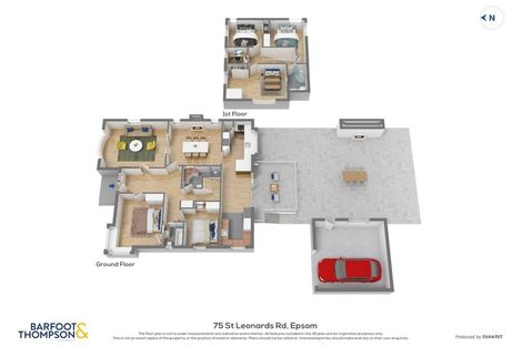 Photo of property in 75 St Leonards Road, Mount Eden, Auckland, 1024