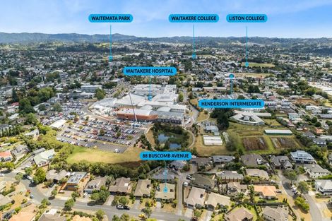 Photo of property in 88 Buscomb Avenue, Henderson, Auckland, 0610