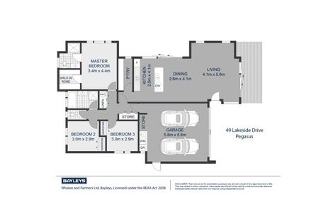 Photo of property in 49 Lakeside Drive, Pegasus, 7612