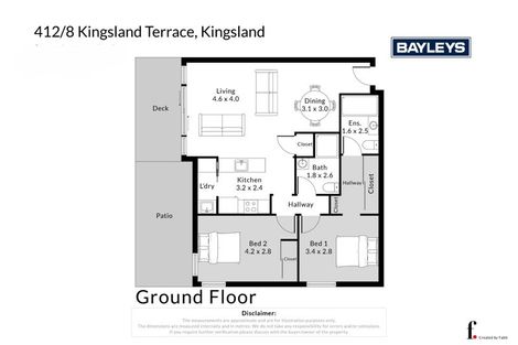 Photo of property in 412/8 Kingsland Terrace, Kingsland, Auckland, 1021