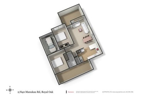 Photo of property in 2/840 Manukau Road, Royal Oak, Auckland, 1061