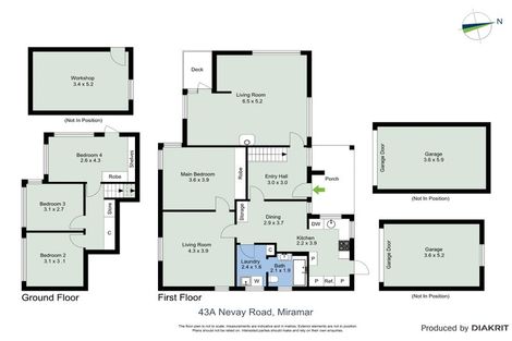 Photo of property in 43a Nevay Road, Miramar, Wellington, 6022