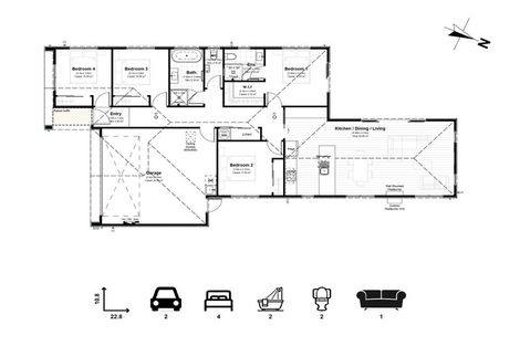 Photo of property in 109 Spalling Road, Halswell, Christchurch, 8025