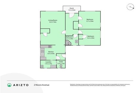 Photo of property in 2 Moore Avenue, Tawhero, Whanganui, 4501