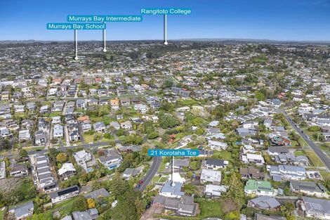 Photo of property in 21 Korotaha Terrace, Rothesay Bay, Auckland, 0630