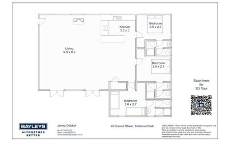 Photo of property in Atisa Lodge, 40 Carroll Street, National Park, Owhango, 3989