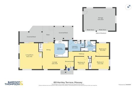 Photo of property in 60 Hartley Terrace, Massey, Auckland, 0614