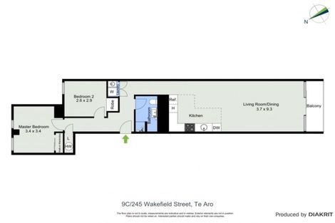 Photo of property in Monument Apartments, 9c/245 Wakefield Street, Te Aro, Wellington, 6011