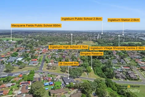 Property photo of 38B Saywell Road Macquarie Fields NSW 2564